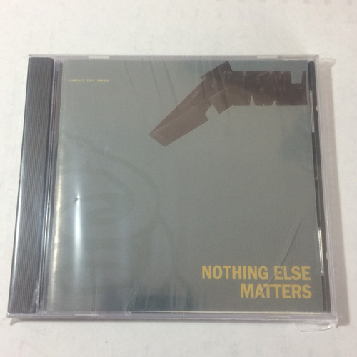 Metallica - Nothing Else Matters (cd Single, 1991) Nacional