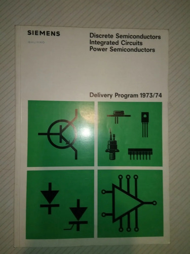 Discrete Semiconductors Integrated Circuits Siemens 