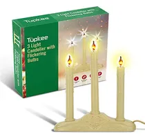 Comprar Velas Navideñas Tupkee Para Ventana Con Forma De Letra B Par