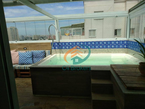 Cobertura Com 4 Dormitórios À Venda, 126 M² Por R$ 980.000,00 - Vila Augusta - Guarulhos/sp - Co0041