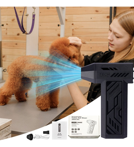 N Potente Ventilador Portátil Con Turbina Para Carga Exterio