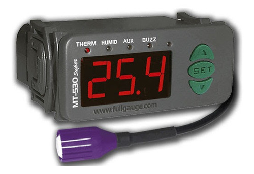 Controlador De Temperatura E Umidade Full Gauge Mt 532