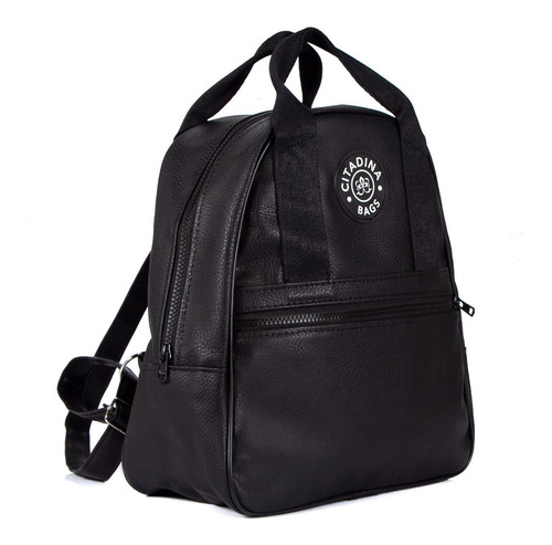 Imagen 2 de 7 de Mochila Cartera Dama Urbana Moda Eco Cuero Citadina Madrid