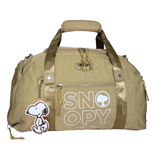 Bolsa Sacola Academia Snoopy Original Grande Tactel