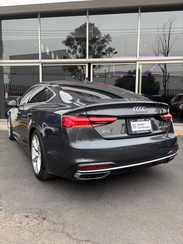 Audi A5 Select, Híbrido 2.0, Color Gris Obscuro