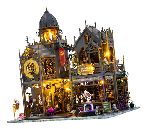 Kit De Casa De Muñecas Diy, Casa De Muñecas En Miniatura