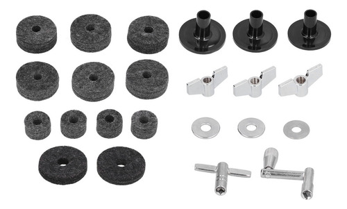 U Kit Para Batería Fieltro, 23 Piezas, Juegos De Fieltros