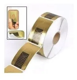 Rollo Moldes Para Uñas En Acrílico X 500 Guias Uñas En Gel
