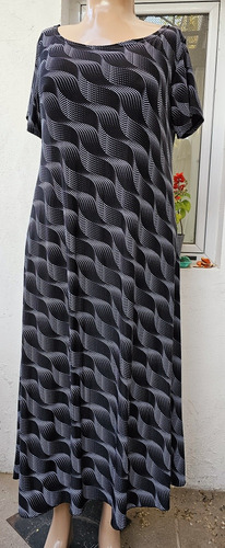 Pack X 5 Vestidos Midi Manga Corta Seda Fría