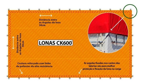 Lona Caminhão Emborrachada Preta Cobertura Carga Pvc 10x4 Mt