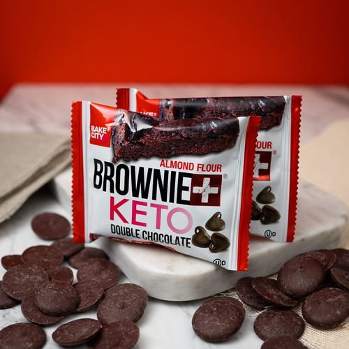 Brownie Keto Doble Chocolate - 4 Pack