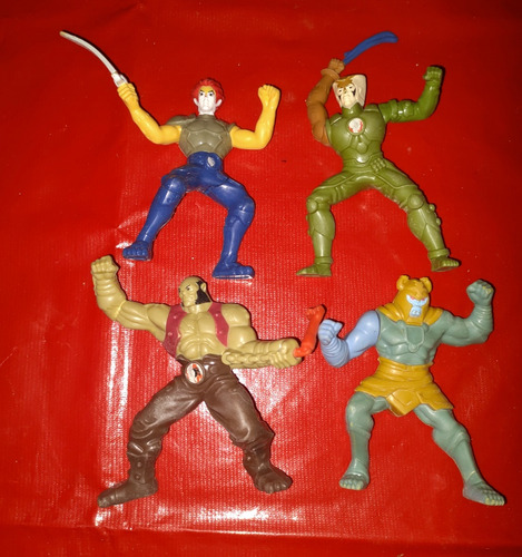 4 Figuras De Los Thundercat De Uso (Usado)