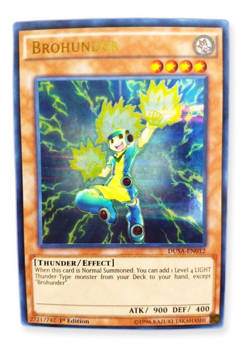 Yugi-oh! Brohunder Dusa-en012 Ultra