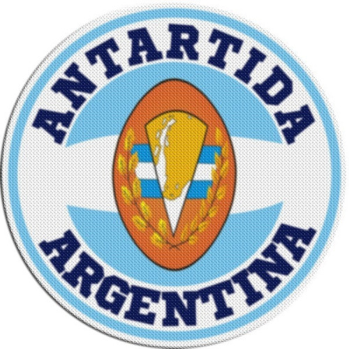 Parche Circular Escudo Antartida Argentina