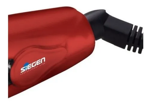 Alisador Siegen Sg 4651 Placas Con Titanio Rojo