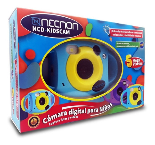 Camara Fotografica Digital Infantil Para Niños Ncd-kidscam 