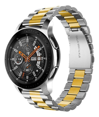 Correa De Acero Para Samsung Galaxy Watch 5 Pro 4 Classic 3