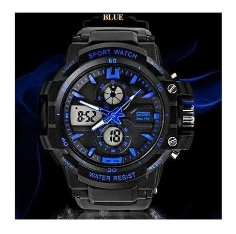 Relógio Masculino Skmei Shock A Prova D´água Barato + Nf 146