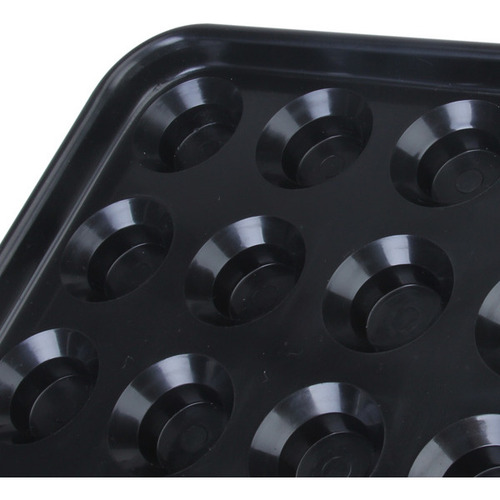 Plástico 16 Ball Tray Pool Snooker Billar Holder Storage