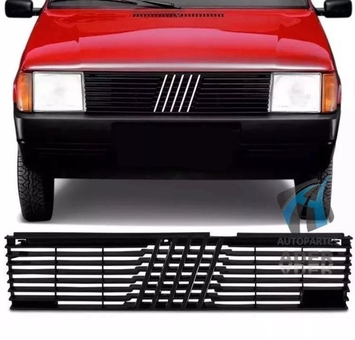 Parrilla Fiat Duna Uno 1988 A 1991 M/viejo Sin Barras Crom