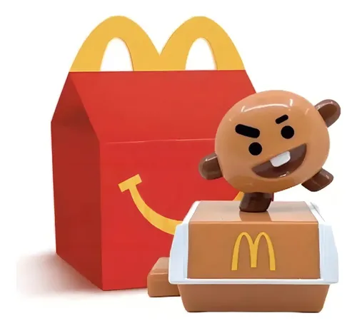 【BT21】SHOOKY まとめ売り10点 Boneco Shooky 8cm BT21 McDonald's Colecionável Sem Acessórios