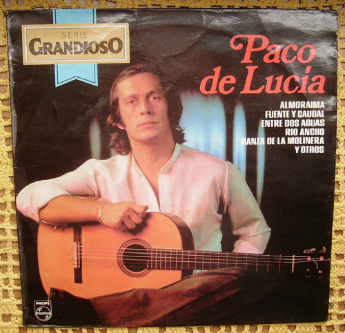 Paco De Lucia / Serie Grandioso - Lp De Vinilo