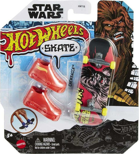 Hot Wheels Skate Diapasón Con Temática De Star Wars 