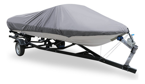 Cubierta Barco Impermeable Funda Lancha De 20-22 Pies Gris
