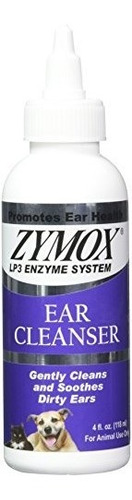 Limpiador De Oídos Zymox Con Enzimas Bioactivas 4 Oz