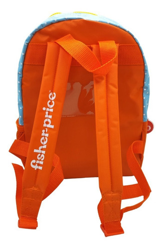 Imagen 4 de 6 de Mochila Fisher Price Jardin 12 PuLG Animales Transportes Ed