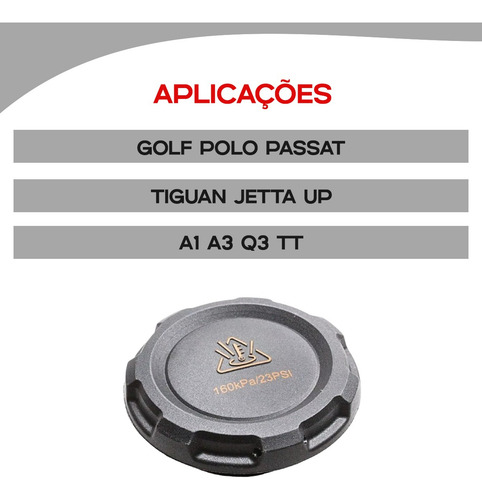 Tampa Reservatorio De Agua Tiguan 1.4 2.0 Tsi 2009 A 2019
