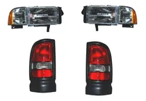 Comprar Par De Faros Y Calaveras Dodge Pu 94 95 96 97 98 99 00 01 02