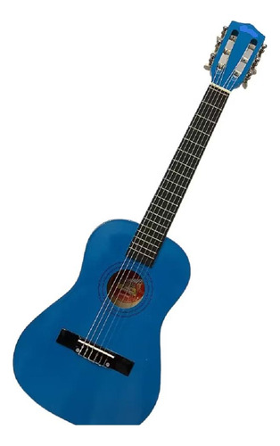 Guitarra Clásica Celta 39 PuLG Azul Pa-g2-e3