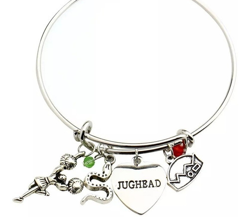 Pulseira Riverdale C 4 Pingentes Ajustavel Joughead