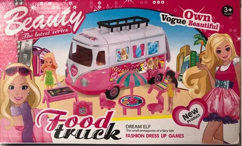 Minivan Ford Truck Juguete Barbie Accesorios Bus Princesa