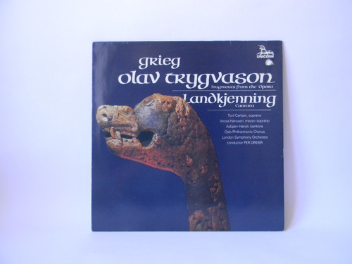 Grieg Olav Trugvason Fragmentos Opera Cantata Lp Vinilo