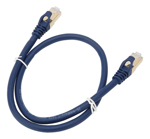 Red De Cable Ethernet Cat 8 40gbps 2000mhz 0.5m De Alta Velo