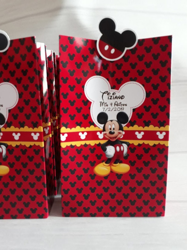 Bolsitas Golosineras Personalizadas - Mickey Mouse