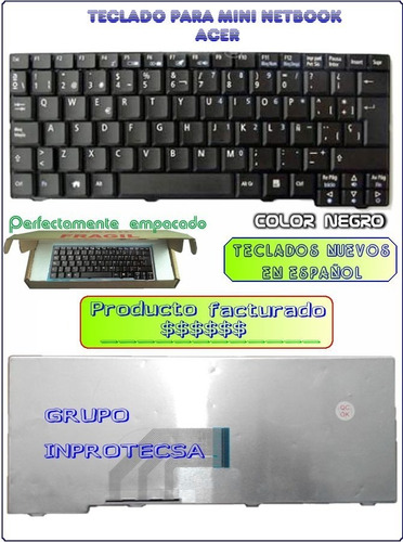 Teclado Acer Aspire One Compatible Con Mp-08b46e0-698