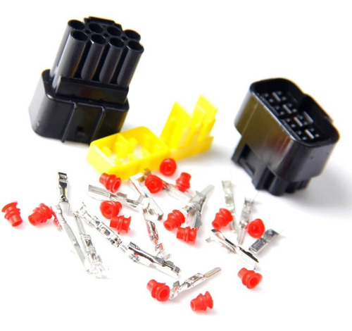 Cable Cable Conector Enchufe En 8 Pines Manera Impermeable J