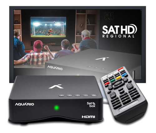 Receptor Conversor Digital De Tv Full Hd Via Satélite