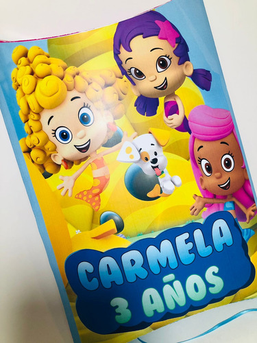 Piñata Personalizada Bubble Guppies