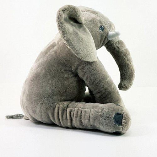 Almofada Elefante De Pelúcia 50 Cm