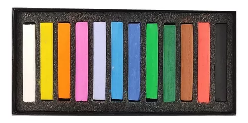 Tizas Pastel Pointer, Barras Blandas Caja X 12 Colores.