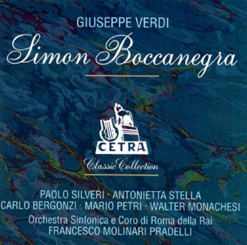 Verdi - Simón Boccanegra - Silveri Bergonzi Pradelli  2 Cds.