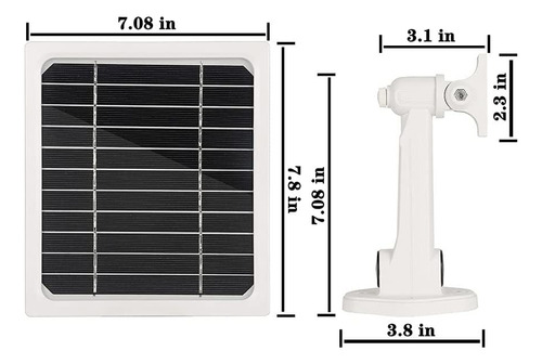 Kit De Panel Solar Portátil Con Salida Usb, Apto Para Teléfo