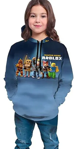 M Niños Roblox Sudadera Con Capucha Impresión 3d Dibujos