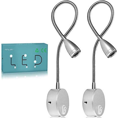 Lmpara De Lectura, Luces Led De Cama Montadas En La Pared Ju