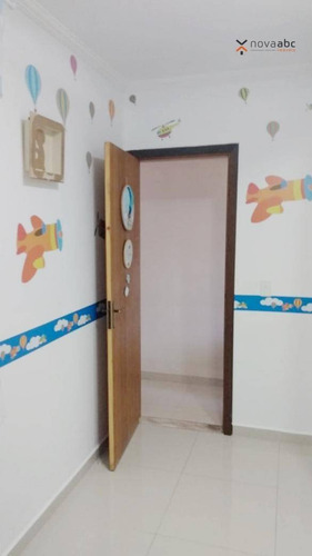 Cobertura Com 2 Dormitórios À Venda, 63 M² Por R$ 425.000,00 - Vila Humaitá - Santo André/sp - Co0969