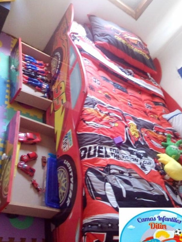 Cama Cars Con Cajones 1 Plaza